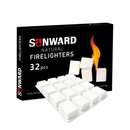 Customized White  Firestarter Cube  Eco Firelighter Camping BBQ Fire Starter