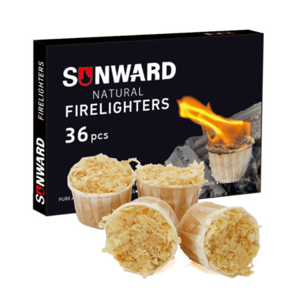 Manufacturer 36Pcs Fire Starter cup - Fire Starters for Campfires, BBQ, Grill, Pit, Wood Stove & Charcoal Starter